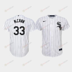 Youth Chicago White Sox James McCann 33 White Home Jersey Jersey