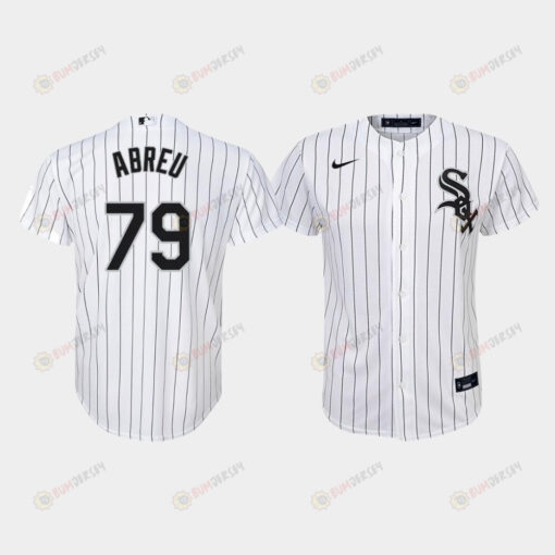Youth Chicago White Sox Jose Abreu 79 White Home Jersey Jersey