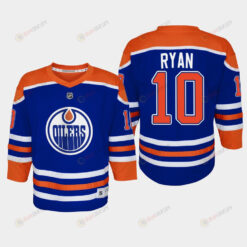 Youth Edmonton Oilers Derek Ryan 10 Home Player 2022-23 Jersey Royal