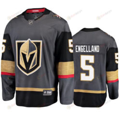 Youth Jersey Vegas Golden Knights Deryk Engelland 5 Breakaway Gray Jersey Jersey