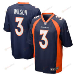Youth Russell Wilson Denver Broncos Game Jersey - Navy Jersey