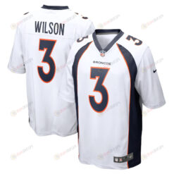 Youth Russell Wilson Denver Broncos Game Jersey - White Jersey