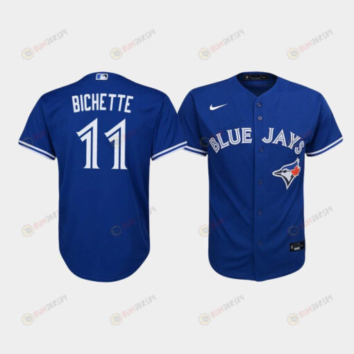 Youth Toronto Blue Jays Bo Bichette 11 Royal Alternate Jersey Jersey