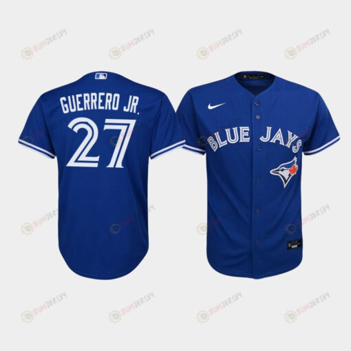 Youth Toronto Blue Jays Vladimir Guerrero Jr. 27 Royal Alternate Jersey Jersey