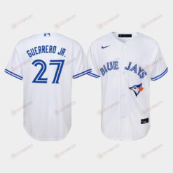 Youth Toronto Blue Jays Vladimir Guerrero Jr. 27 White Home Jersey Jersey