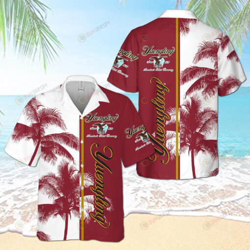 Yuengling Palm Summer 3D Printed Hawaiian Shirt
