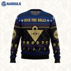 Yugioh Deck the Halls Ugly Sweaters For Men Women Unisex