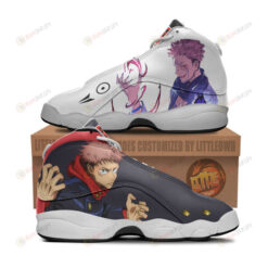 Yuji X Sukuna Shoes Jujutsu Kaisen Anime Air Jordan 13 Shoes Sneakers