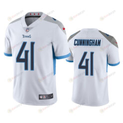 Zach Cunningham 41 Tennessee Titans White Vapor Limited Jersey