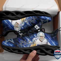 Zack Martin Dallas Cowboys 3D Max Soul Sneaker Shoes