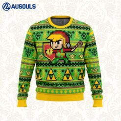 Zelda Holiday Link Ugly Sweaters For Men Women Unisex