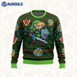 Zelda Link Green Ugly Sweaters For Men Women Unisex