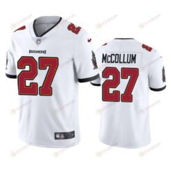 Zyon McCollum 27 Tampa Bay Buccaneers White Vapor Limited Jersey
