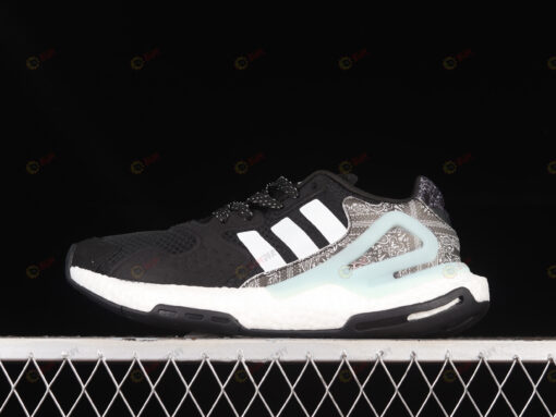 adidas Day Jogger Boost Black/White Shoes Sneakers