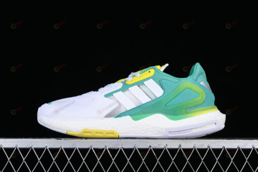 adidas Day Jogger Boost Cloud White / Hi-Res Aqua Shoes Sneakers