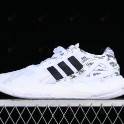 adidas Day Jogger Boost White/Black/White Shoes Sneakers