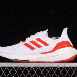 adidas UltraBoost 22 Cloud White/Vivid Red Shoes Sneakers