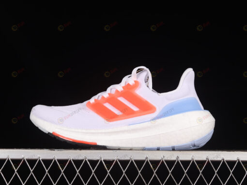 adidas Ultraboost Light Cloud White / Solar Red Shoes Sneakers