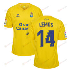 ?lvaro Lemos 14 UD Las Palmas 2022-23 Home Jersey - Yellow