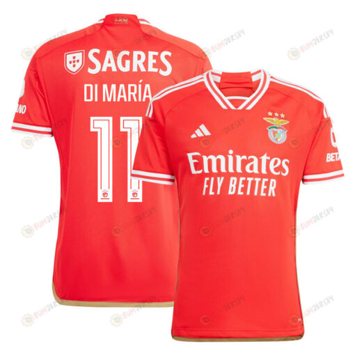 ?ngel Di Mar?a 11 Benfica 2023/24 Home Men Jersey - Red