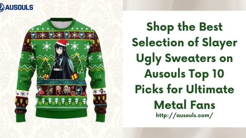 Shop the Best Selection of Slayer Ugly Sweaters on Ausouls Top 10 Picks for Ultimate Metal Fans