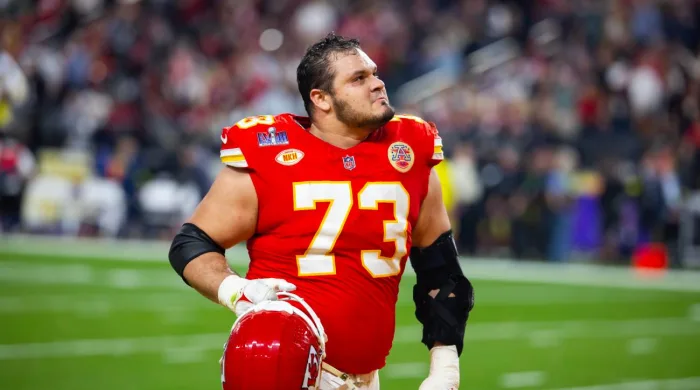 Chiefs' Offensive Lineman Nick Allegretti Battles Through Torn UCL in Super Bowl LVIII